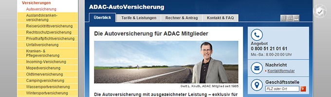 ADAC_KFZ_Versicherung für Mitglieder