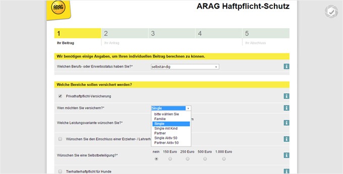 ARAG Hundehaftpflicht Basis-Tarif