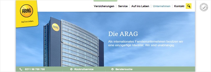 sehr guter ARAG Kundenservice