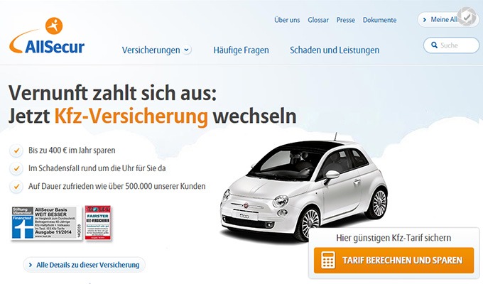 AllSecur Haftpflichtversicherung Basis-Tarif