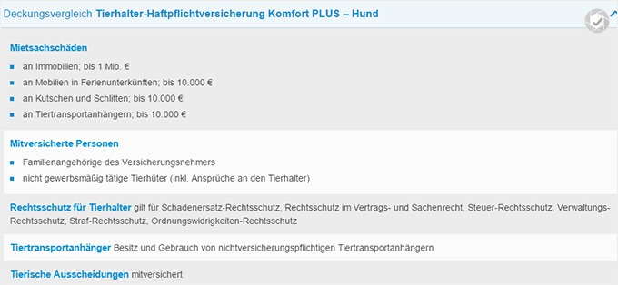 Haftpflichtklasse Darmstadt Haftpflichtversicherung für Hunde Tarife