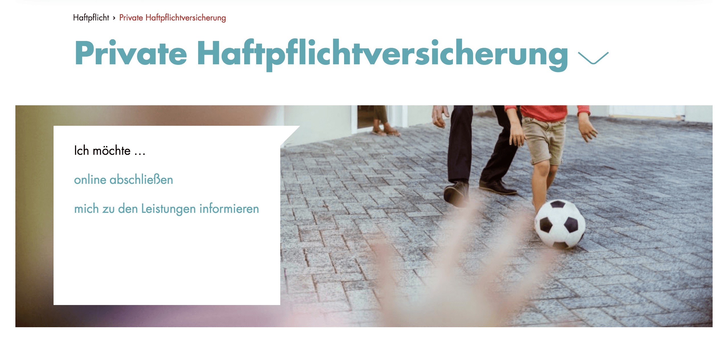 Helvetia private Haftpflichtversicherung